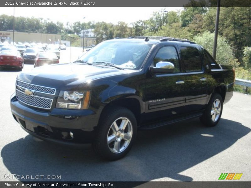 Black / Ebony 2013 Chevrolet Avalanche LS 4x4