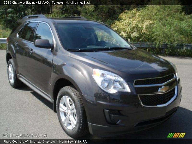 Tungsten Metallic / Jet Black 2013 Chevrolet Equinox LT AWD