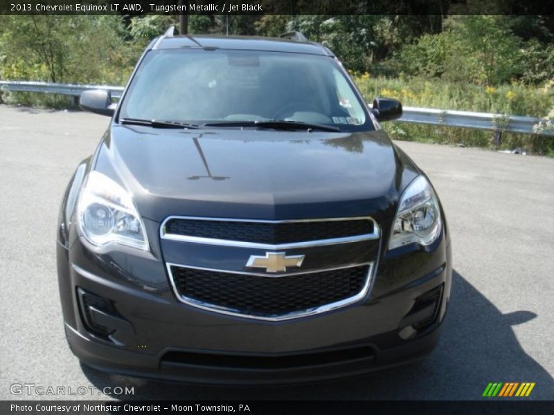 Tungsten Metallic / Jet Black 2013 Chevrolet Equinox LT AWD