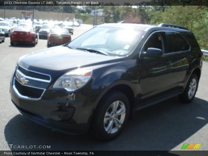 Tungsten Metallic / Jet Black 2013 Chevrolet Equinox LT AWD