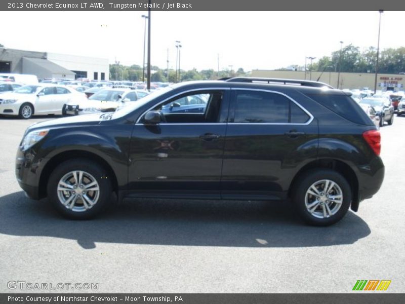 Tungsten Metallic / Jet Black 2013 Chevrolet Equinox LT AWD