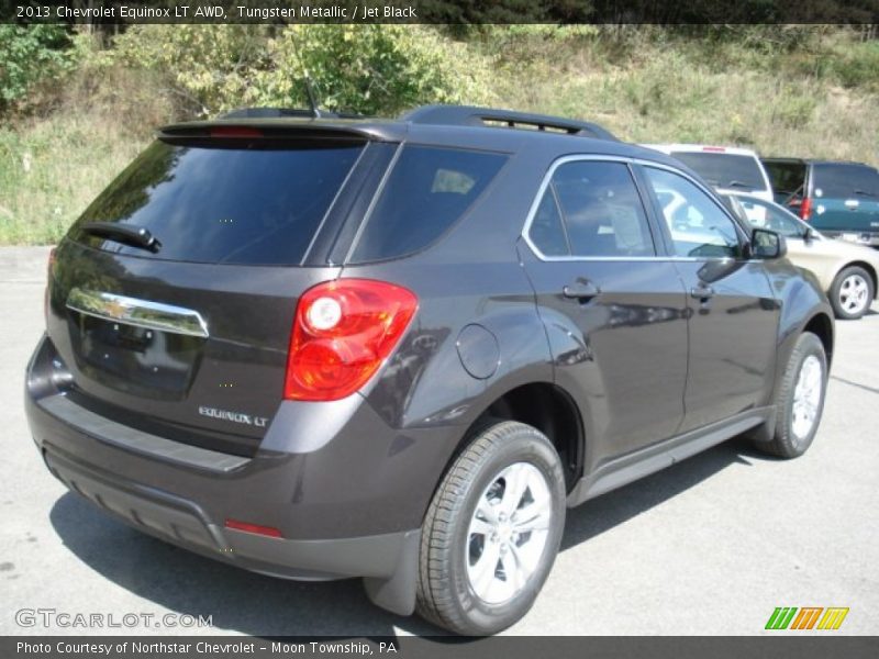 Tungsten Metallic / Jet Black 2013 Chevrolet Equinox LT AWD