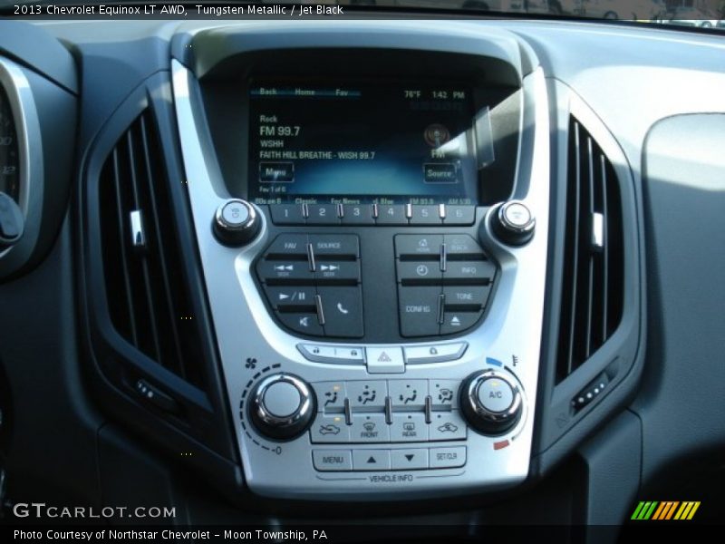 Tungsten Metallic / Jet Black 2013 Chevrolet Equinox LT AWD
