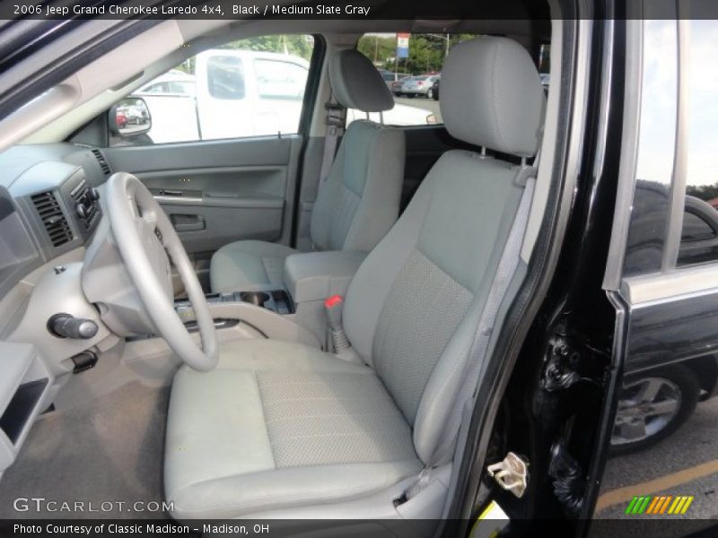 Black / Medium Slate Gray 2006 Jeep Grand Cherokee Laredo 4x4