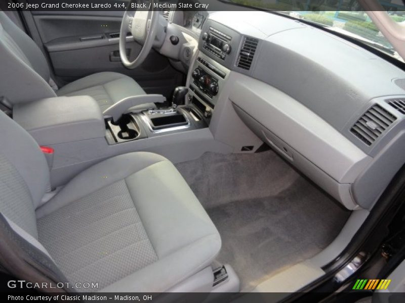 Black / Medium Slate Gray 2006 Jeep Grand Cherokee Laredo 4x4