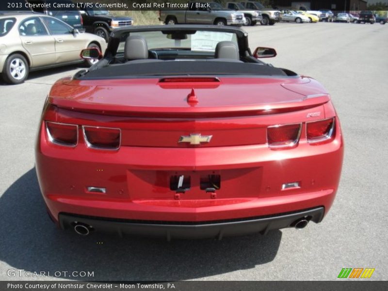Crystal Red Tintcoat / Black 2013 Chevrolet Camaro LT/RS Convertible