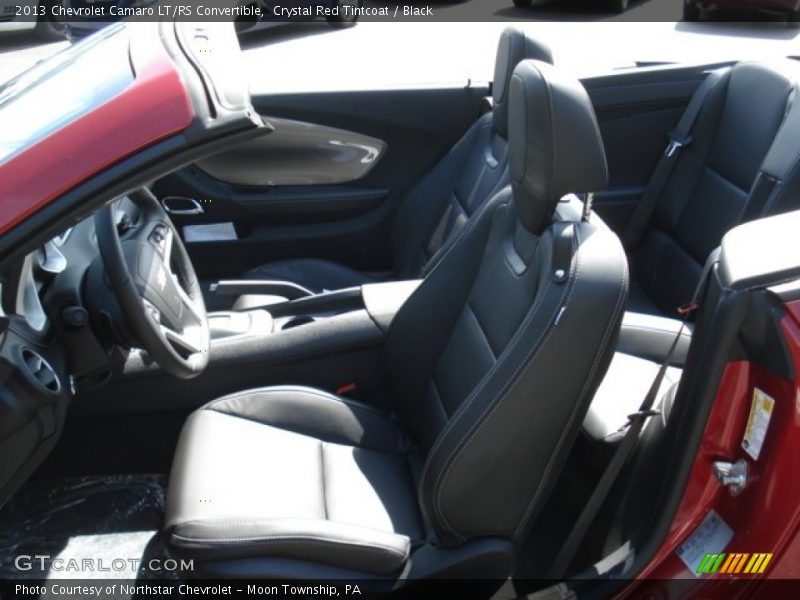 Crystal Red Tintcoat / Black 2013 Chevrolet Camaro LT/RS Convertible