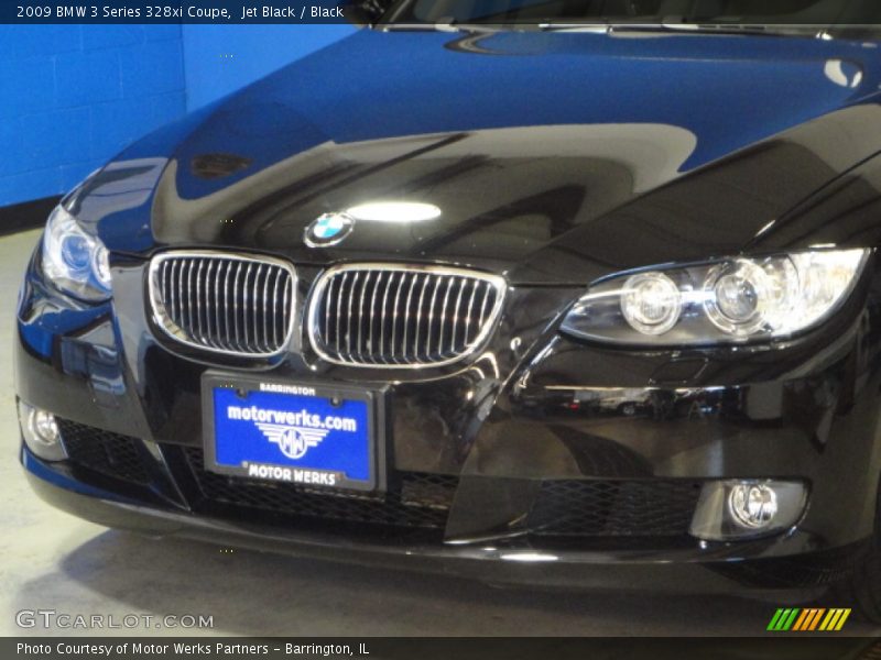 Jet Black / Black 2009 BMW 3 Series 328xi Coupe