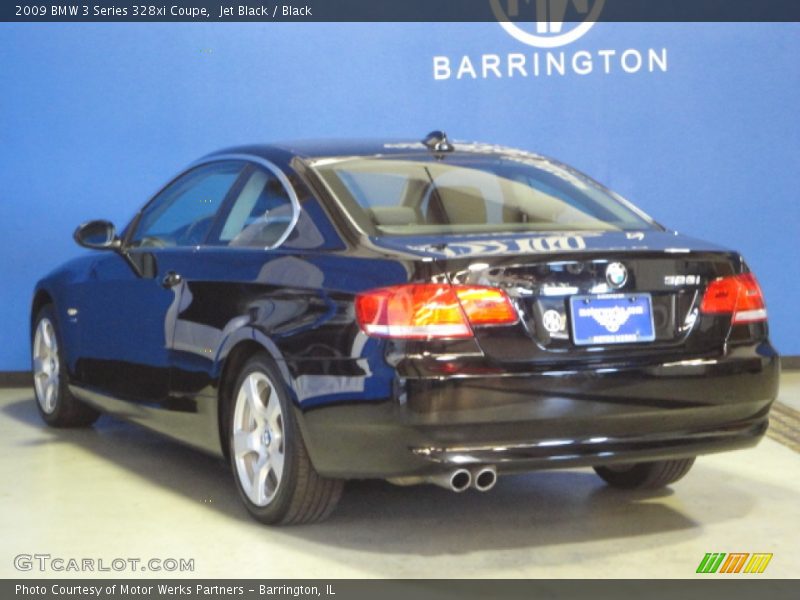 Jet Black / Black 2009 BMW 3 Series 328xi Coupe