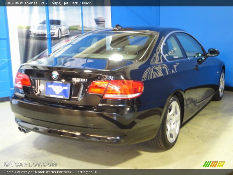 Jet Black / Black 2009 BMW 3 Series 328xi Coupe