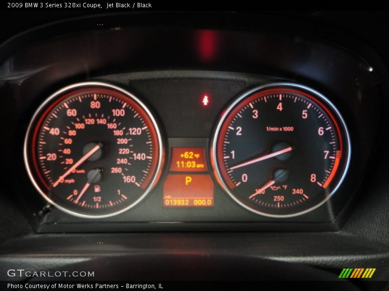 Jet Black / Black 2009 BMW 3 Series 328xi Coupe