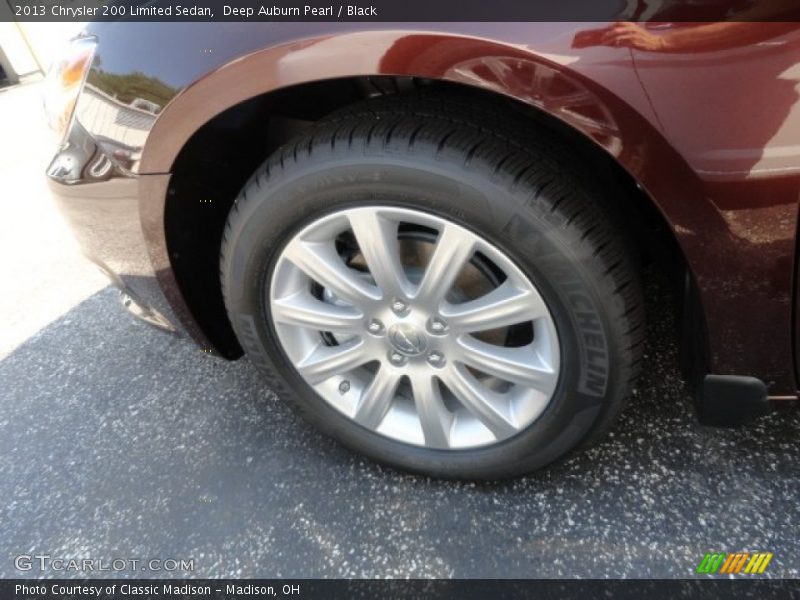 Deep Auburn Pearl / Black 2013 Chrysler 200 Limited Sedan