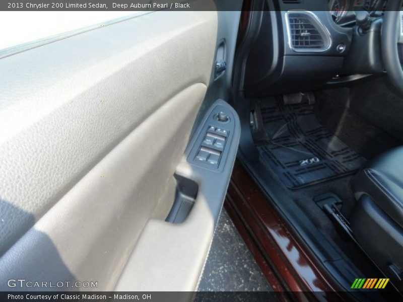 Deep Auburn Pearl / Black 2013 Chrysler 200 Limited Sedan