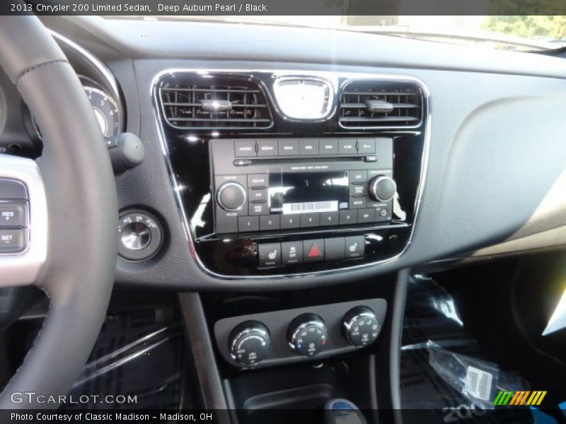 Deep Auburn Pearl / Black 2013 Chrysler 200 Limited Sedan
