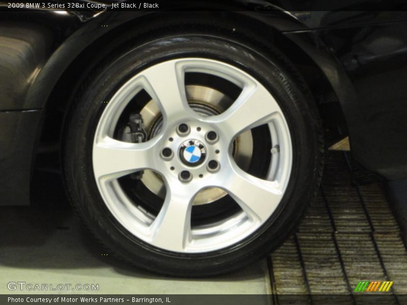 Jet Black / Black 2009 BMW 3 Series 328xi Coupe