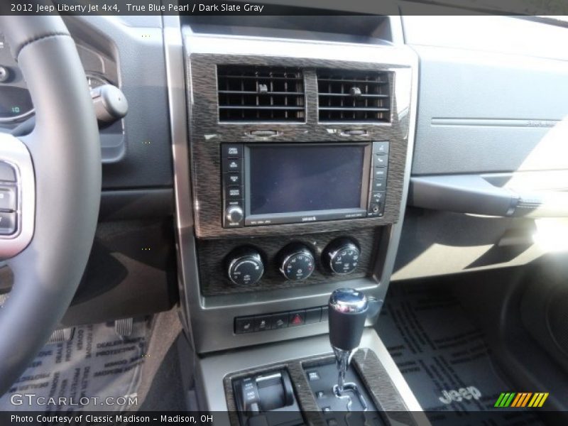 True Blue Pearl / Dark Slate Gray 2012 Jeep Liberty Jet 4x4