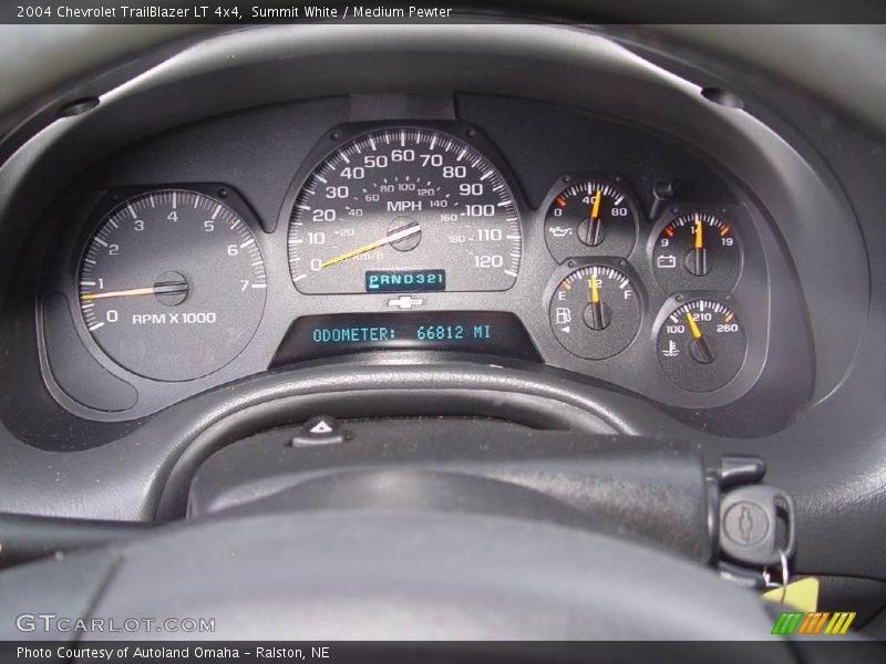 Summit White / Medium Pewter 2004 Chevrolet TrailBlazer LT 4x4
