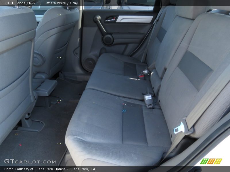 Taffeta White / Gray 2011 Honda CR-V SE