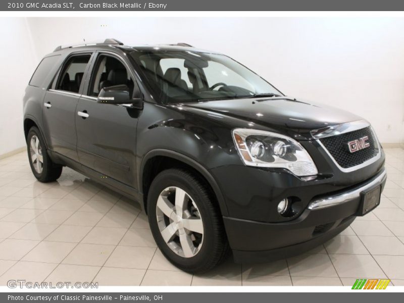 Carbon Black Metallic / Ebony 2010 GMC Acadia SLT