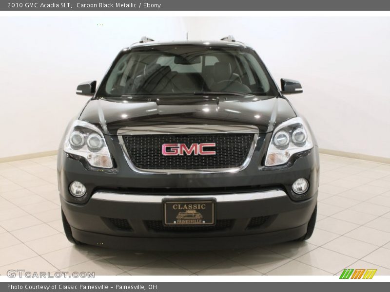 Carbon Black Metallic / Ebony 2010 GMC Acadia SLT