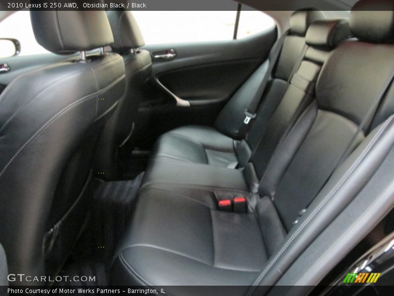 Obsidian Black / Black 2010 Lexus IS 250 AWD