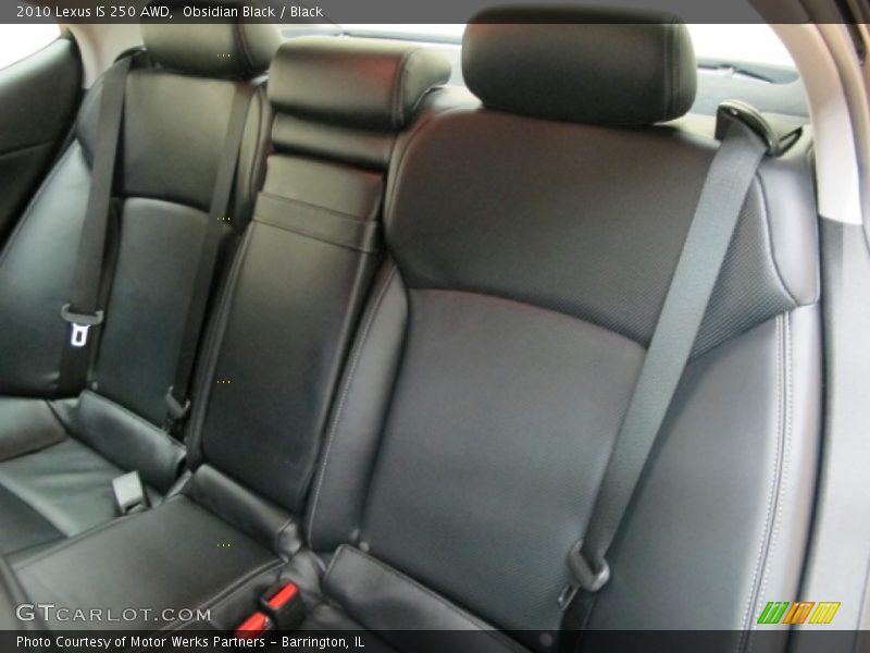 Obsidian Black / Black 2010 Lexus IS 250 AWD