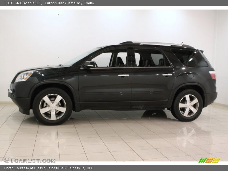 Carbon Black Metallic / Ebony 2010 GMC Acadia SLT