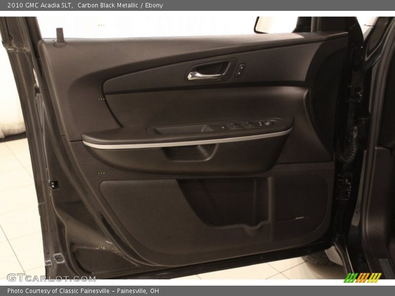 Carbon Black Metallic / Ebony 2010 GMC Acadia SLT