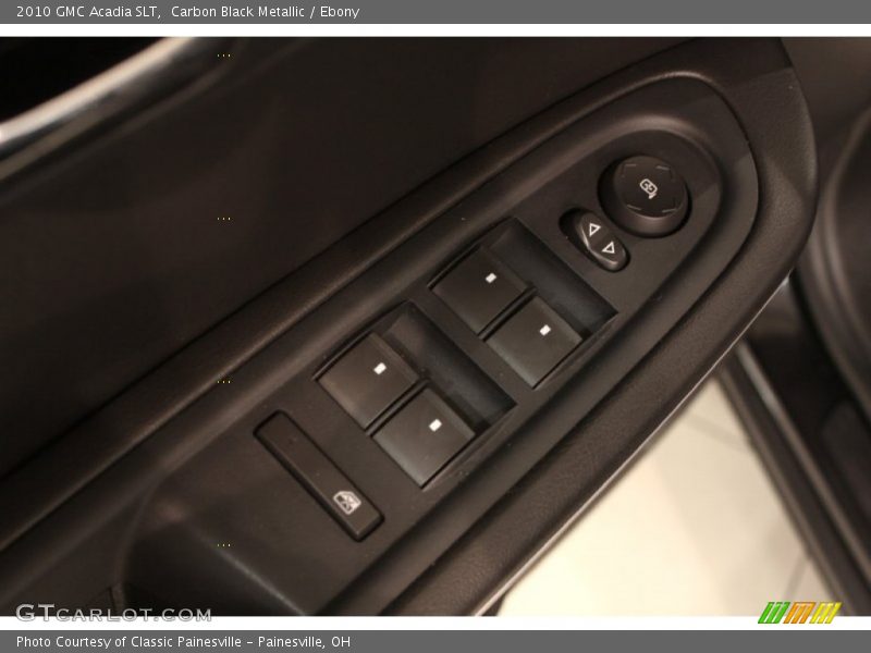 Carbon Black Metallic / Ebony 2010 GMC Acadia SLT