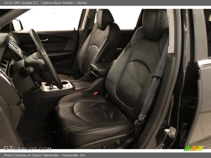Carbon Black Metallic / Ebony 2010 GMC Acadia SLT