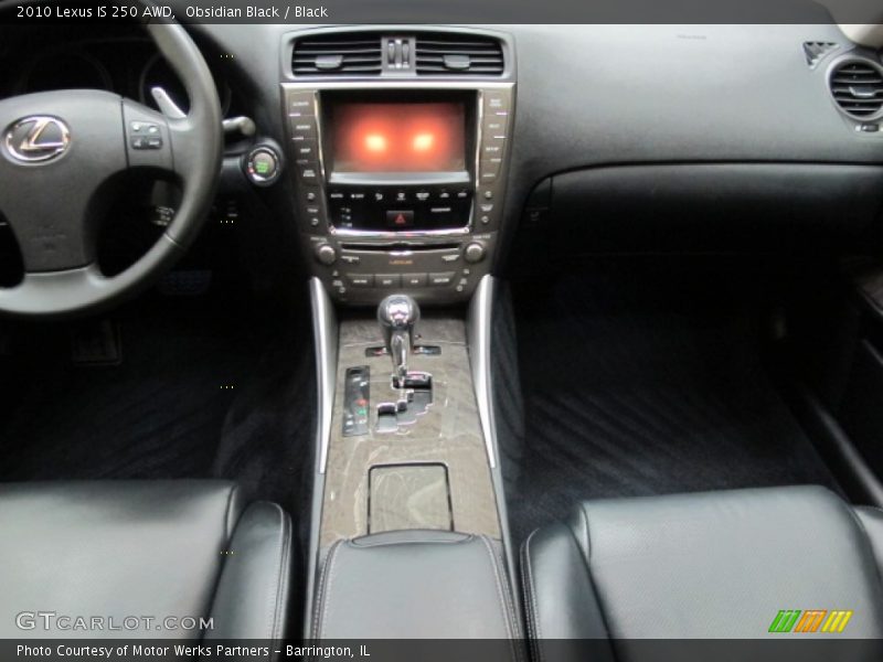 Obsidian Black / Black 2010 Lexus IS 250 AWD