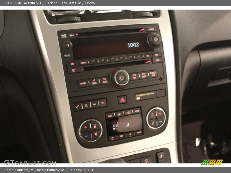 Carbon Black Metallic / Ebony 2010 GMC Acadia SLT