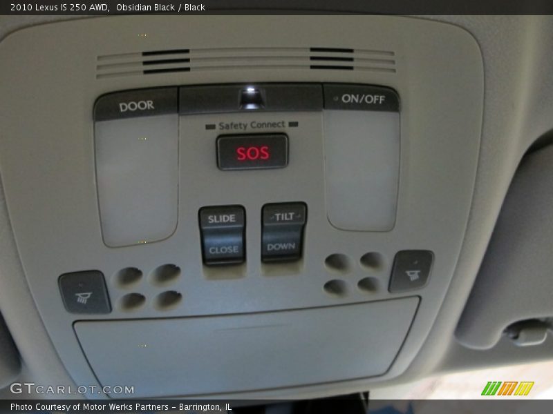 Obsidian Black / Black 2010 Lexus IS 250 AWD