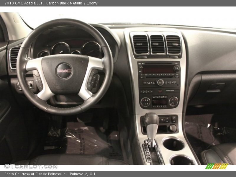 Carbon Black Metallic / Ebony 2010 GMC Acadia SLT