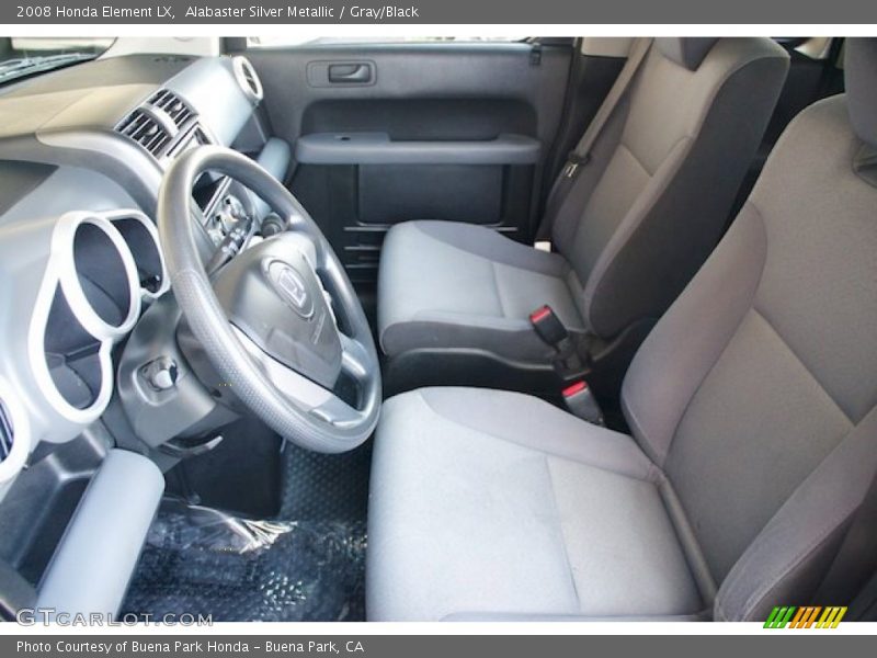Alabaster Silver Metallic / Gray/Black 2008 Honda Element LX