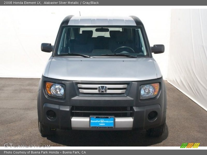 Alabaster Silver Metallic / Gray/Black 2008 Honda Element LX