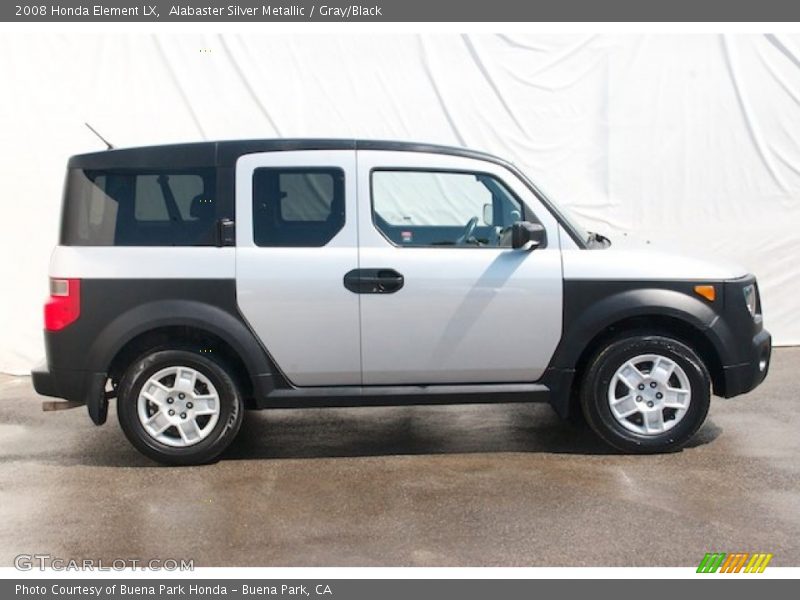 Alabaster Silver Metallic / Gray/Black 2008 Honda Element LX