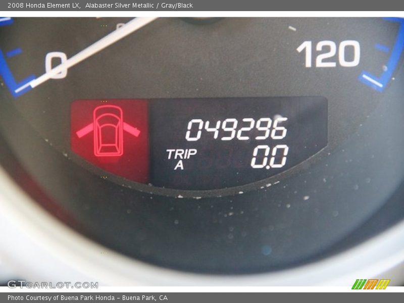 Alabaster Silver Metallic / Gray/Black 2008 Honda Element LX