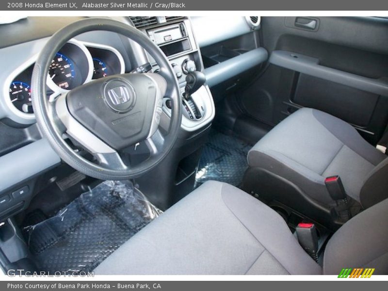 Alabaster Silver Metallic / Gray/Black 2008 Honda Element LX