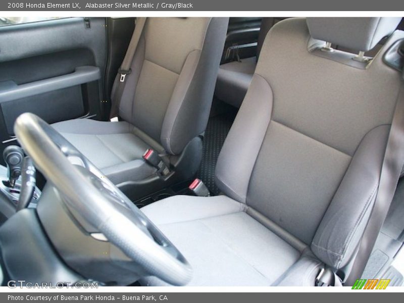 Alabaster Silver Metallic / Gray/Black 2008 Honda Element LX