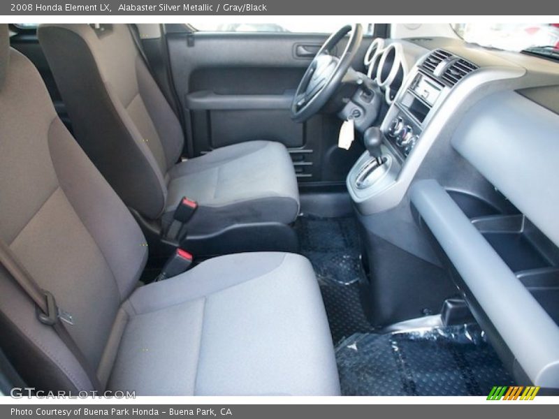 Alabaster Silver Metallic / Gray/Black 2008 Honda Element LX