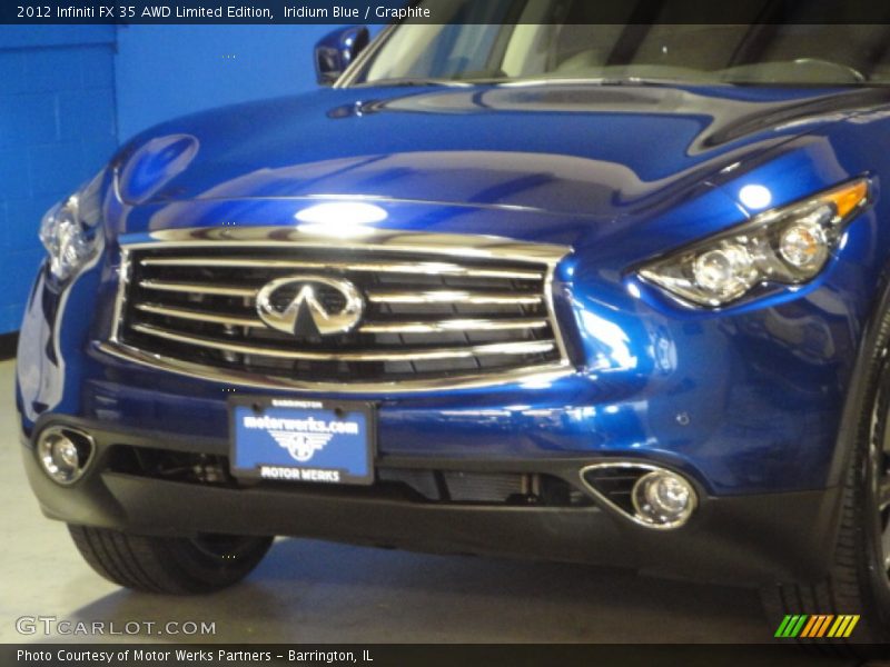 Iridium Blue / Graphite 2012 Infiniti FX 35 AWD Limited Edition