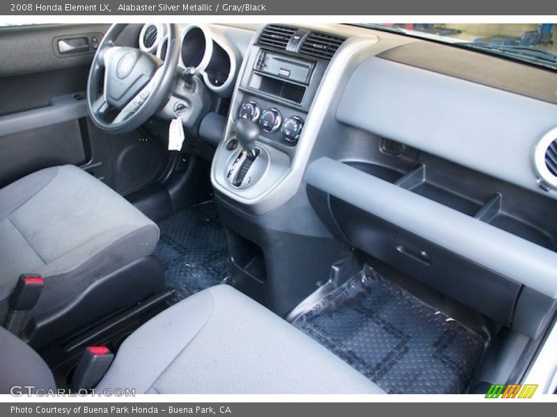 Alabaster Silver Metallic / Gray/Black 2008 Honda Element LX
