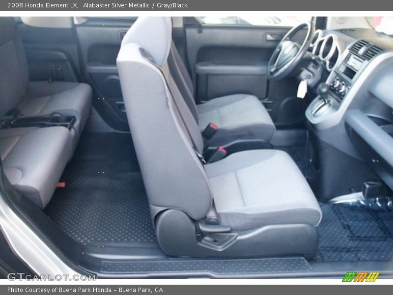 Alabaster Silver Metallic / Gray/Black 2008 Honda Element LX