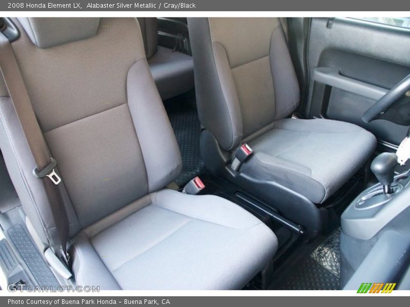 Alabaster Silver Metallic / Gray/Black 2008 Honda Element LX