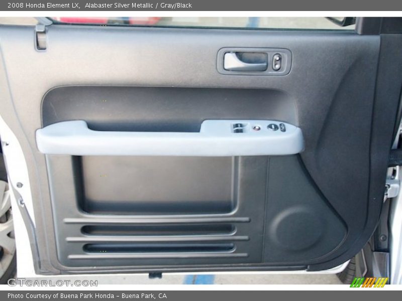 Alabaster Silver Metallic / Gray/Black 2008 Honda Element LX