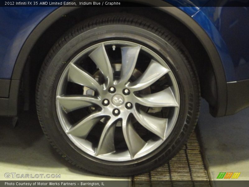 Iridium Blue / Graphite 2012 Infiniti FX 35 AWD Limited Edition