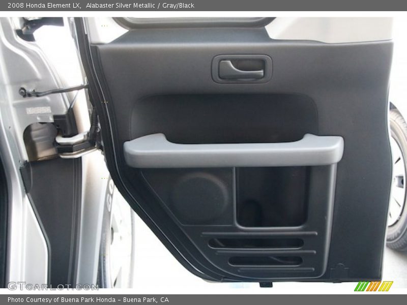 Alabaster Silver Metallic / Gray/Black 2008 Honda Element LX