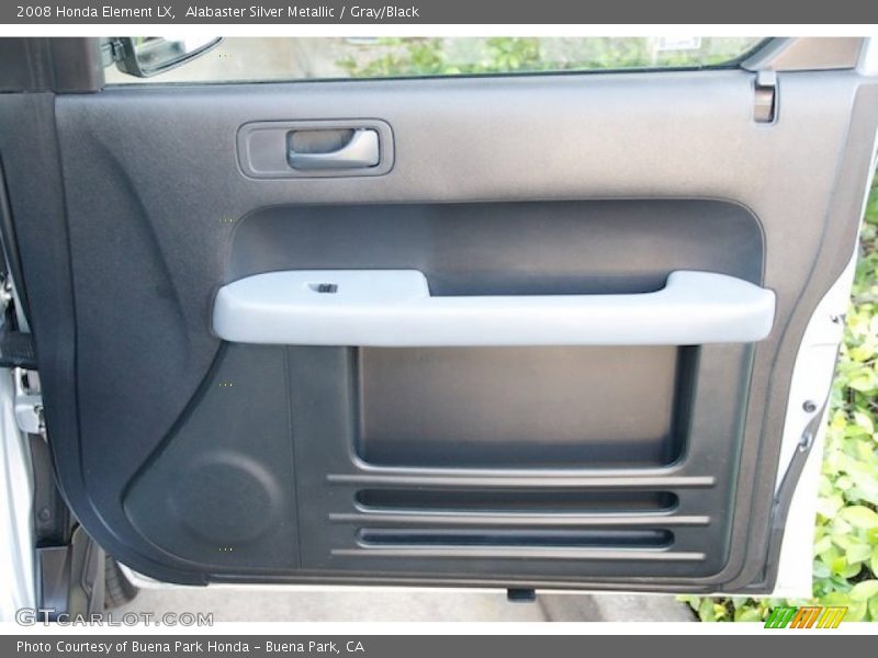 Alabaster Silver Metallic / Gray/Black 2008 Honda Element LX