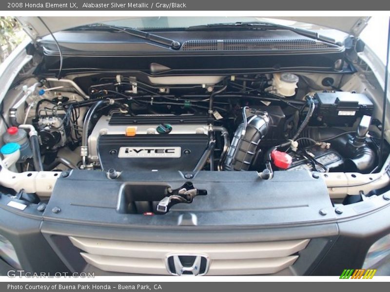 Alabaster Silver Metallic / Gray/Black 2008 Honda Element LX